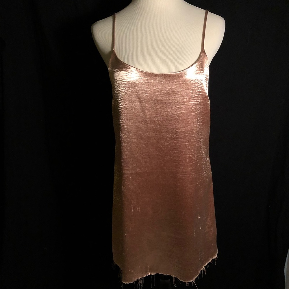 pink “satin” silence & noise dress